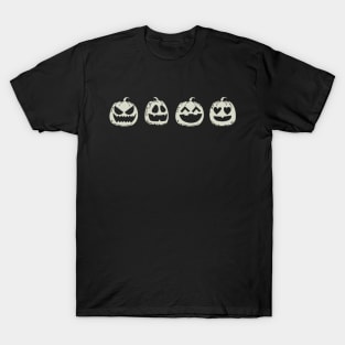 Cute Pumpkin Faces T-Shirt